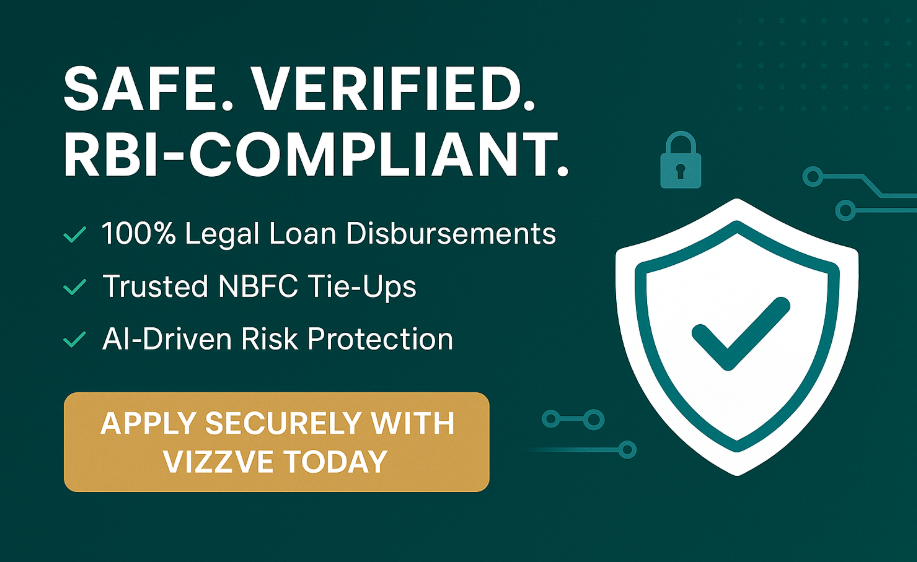 How Vizzve Ensures 100% Safe & Secure Online Loan Approvals
